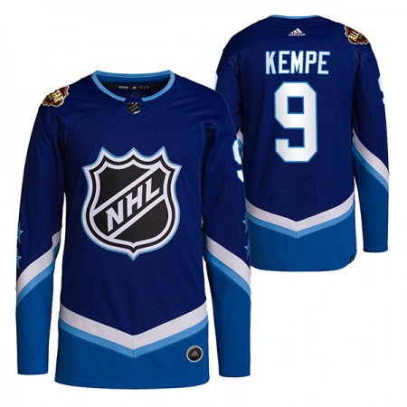 Pánské Hokejový Dres Los Angeles Kings Adrian Kempe 9 2022 NHL All-Star Modrý Authentic